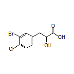 3-(3-溴-4-氯苯基)-2-羟基丙酸