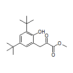 3-(3,5-二叔丁基-2-羟基苯基)-2-氧代丙酸甲酯