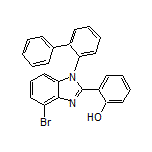 2-[1-(2-联苯基)-4-溴-2-苯并咪唑基]苯酚
