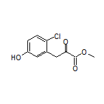 3-(2-氯-5-羟基苯基)-2-氧代丙酸甲酯