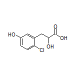 3-(2-氯-5-羟基苯基)-2-羟基丙酸
