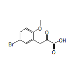 3-(5-溴-2-甲氧基苯基)-2-氧代丙酸