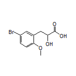 3-(5-溴-2-甲氧基苯基)-2-羟基丙酸