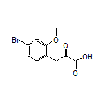 3-(4-溴-2-甲氧基苯基)-2-氧代丙酸