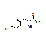 3-(4-溴-2-甲氧基苯基)-2-羟基丙酸