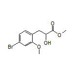 3-(4-溴-2-甲氧基苯基)-2-羟基丙酸甲酯