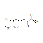 3-(3-溴-4-甲氧基苯基)-2-氧代丙酸
