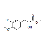 3-(3-溴-4-甲氧基苯基)-2-羟基丙酸甲酯
