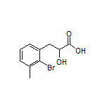 3-(2-溴-3-甲基苯基)-2-羟基丙酸