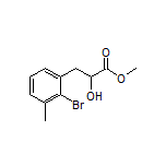 3-(2-溴-3-甲基苯基)-2-羟基丙酸甲酯