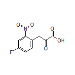 3-(4-氟-2-硝基苯基)-2-氧代丙酸