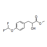 3-[4-(二氟甲氧基)苯基]-2-羟基丙酸甲酯