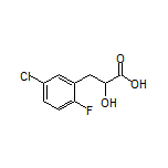 3-(5-氯-2-氟苯基)-2-羟基丙酸