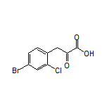 3-(4-溴-2-氯苯基)-2-氧代丙酸