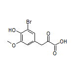 3-(3-溴-4-羟基-5-甲氧基苯基)-2-氧代丙酸