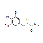 3-(3-溴-4-羟基-5-甲氧基苯基)-2-氧代丙酸甲酯
