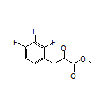 2-氧代-3-(2,3,4-三氟苯基)丙酸甲酯