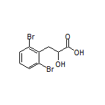 3-(2,6-二溴苯基)-2-羟基丙酸