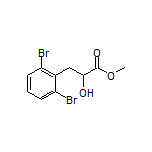 3-(2,6-二溴苯基)-2-羟基丙酸甲酯