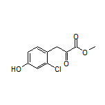 3-(2-氯-4-羟基苯基)-2-氧代丙酸甲酯