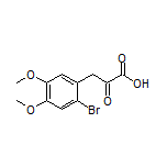 3-(2-溴-4,5-二甲氧基苯基)-2-氧代丙酸
