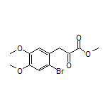 3-(2-溴-4,5-二甲氧基苯基)-2-氧代丙酸甲酯