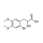 3-(2-溴-4,5-二甲氧基苯基)-2-羟基丙酸