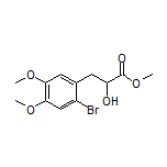 3-(2-溴-4,5-二甲氧基苯基)-2-羟基丙酸甲酯