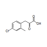 3-(4-氯-2-甲基苯基)-2-氧代丙酸