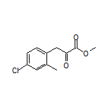 3-(4-氯-2-甲基苯基)-2-氧代丙酸甲酯