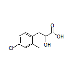 3-(4-氯-2-甲基苯基)-2-羟基丙酸