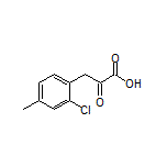 3-(2-氯-4-甲基苯基)-2-氧代丙酸