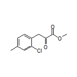 3-(2-氯-4-甲基苯基)-2-氧代丙酸甲酯