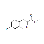 3-(4-溴-2-甲基苯基)-2-氧代丙酸甲酯