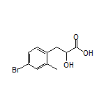 3-(4-溴-2-甲基苯基)-2-羟基丙酸