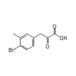 3-(4-溴-3-甲基苯基)-2-氧代丙酸