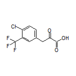 3-[4-氯-3-(三氟甲基)苯基]-2-氧代丙酸