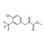 3-[4-氯-3-(三氟甲基)苯基]-2-氧代丙酸甲酯