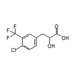 3-[4-氯-3-(三氟甲基)苯基]-2-羟基丙酸
