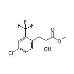 3-[4-氯-2-(三氟甲基)苯基]-2-羟基丙酸甲酯