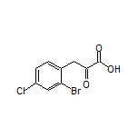 3-(2-溴-4-氯苯基)-2-氧代丙酸