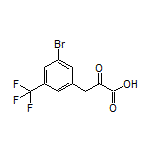 3-[3-溴-5-(三氟甲基)苯基]-2-氧代丙酸