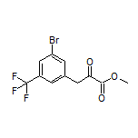 3-[3-溴-5-(三氟甲基)苯基]-2-氧代丙酸甲酯