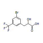 3-[3-溴-5-(三氟甲基)苯基]-2-羟基丙酸