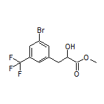 3-[3-溴-5-(三氟甲基)苯基]-2-羟基丙酸甲酯