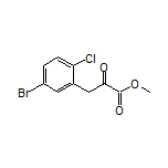 3-(5-溴-2-氯苯基)-2-氧代丙酸甲酯