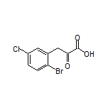 3-(2-溴-5-氯苯基)-2-氧代丙酸