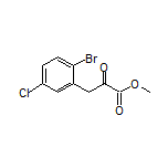 3-(2-溴-5-氯苯基)-2-氧代丙酸甲酯
