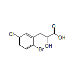 3-(2-溴-5-氯苯基)-2-羟基丙酸