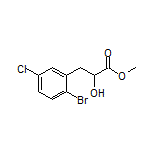 3-(2-溴-5-氯苯基)-2-羟基丙酸甲酯